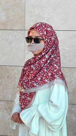 Meyra Desen B.Boy Eşarp - Bordo