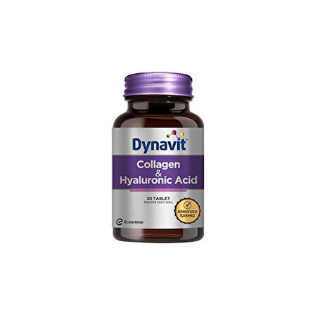 Dynavit Collagen ve Hyaluronic Acid Tablet 30 Tablet  (  1  Adet  )