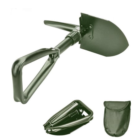 Özel Üretim Aktif Yaşam Doğa Sporu -Profesyonel Portatif Katlanabilir Kürek ( Orta Boy 59 Cm )