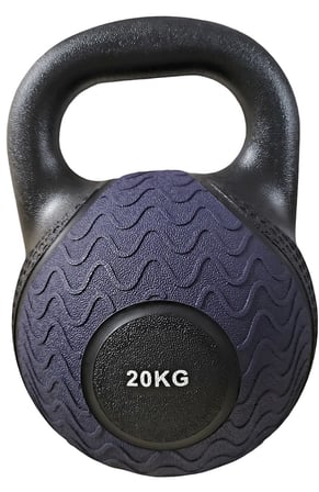 Premium Ağırlık Sportif Güç KETTLE-300-20 kg Kauçuk Kettle Dambıl 20 kg