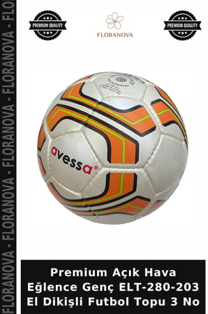 Premium Açık Hava Eğlence Genç ELT-280-203 El Dikişli Futbol Topu 3 No