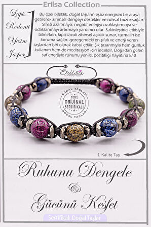 Sertifikalı AAA+ Kalite Doğal Enerji Taşı Bileklik Ruhunu Dengele Gücünü Keşfet