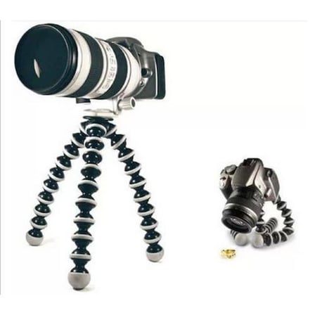 -Kamera Cep Telefonu Için Tripod Küçük Ahtapot Tripod Mobil Aksesuar Esnek Ayak Çekim Aparatı