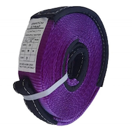 Quatro Off-Road 4X4 Vinç Kayışı ( Strap- Sapan ) 9MX 6CM X 8TON