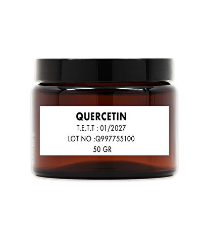 Quercetin Hammadde 50 gr. – Yüksek Saflıkta Doğal Flavonoid