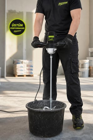 R-Jl1636 Boya Karıştırıcı Alçı Karıştırıcı 1300 Watt