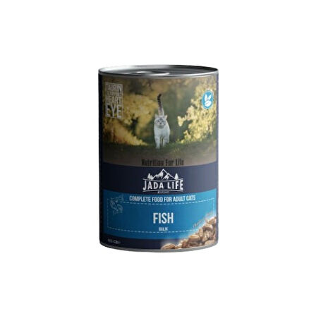 Jada Life Balıklı Parça Etli Yetişkin Konserve Kedi Maması 415 Gr