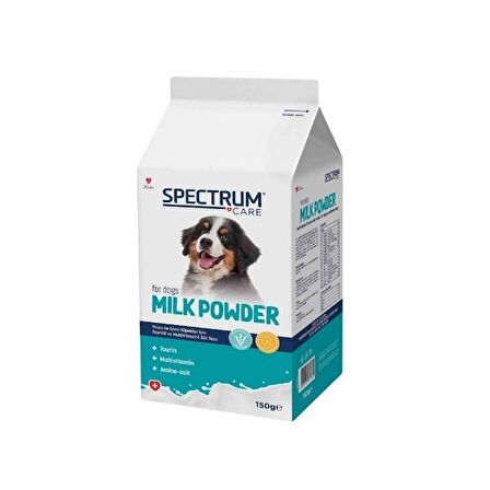 Spectrum Care Taurin ve Multivitaminli Yavru Köpek Süt Tozu 150 Gr