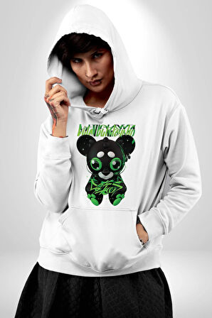 Harvey Duckman Bilim Kurgu, Fantezi Korku Erkek Kadın Beyaz Dijital Baskılı Kapüşonlu Sweatshirt Hoodie