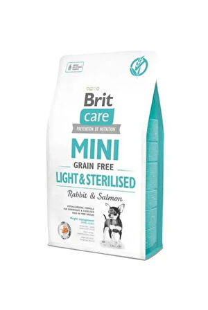 Brit Care Mini Light Sterilised Küçük Irk Tahılsız Köpek Maması 2 Kg