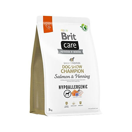 Brit Care Hypo-Allergenic Champion Somonlu ve Ringa Balıklı Yetişkin Köpek Maması 3 Kg
