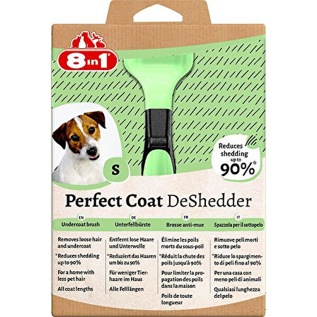 8 in 1 Perfect Coat Köpek Tüy Toplayıcı Tarak Small