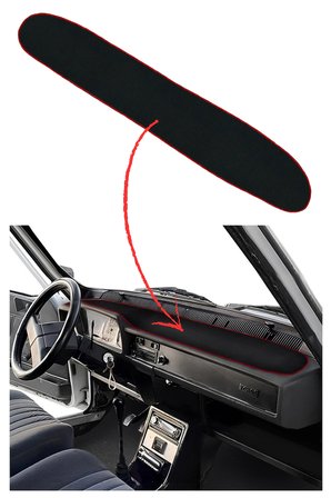 Renault 12 Toros Torpido Koruma Halısı & Oto Ayna Askısı & Silikon Araç Anahtarlık & Tampon Çeki İpi