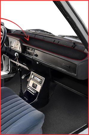 Renault 12 Toros Torpido Kaplama Halısı & Oto Ayna Askısı & Torpido Üstü Kaydırmaz Ped & Tampon İpi