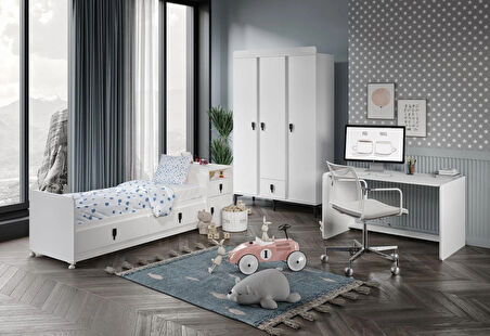 PATİKO R 131 ROSE 3 KAPILI DOLAPLI BEBEK ODASI TAKIMI