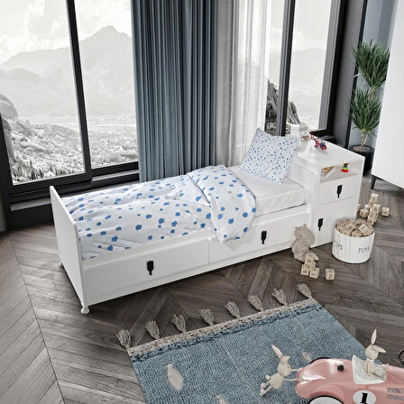 PATİKO R 131 ROSE 3 KAPILI DOLAPLI BEBEK ODASI TAKIMI