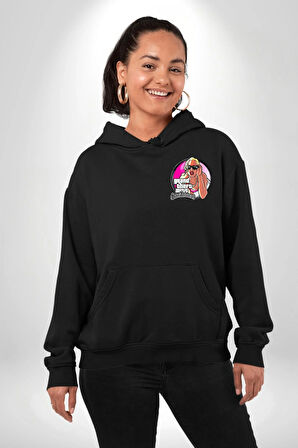 GTA San Andreas Retro Oyun Tasarım Erkek Kadın Siyah Ön Sırt Baskılı Kapüşonlu Sweatshirt Hoodie