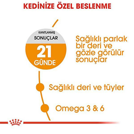 Royal Canin Hair Skin Deri ve Tüy Sağlığı için Kedi Maması 4 Kg