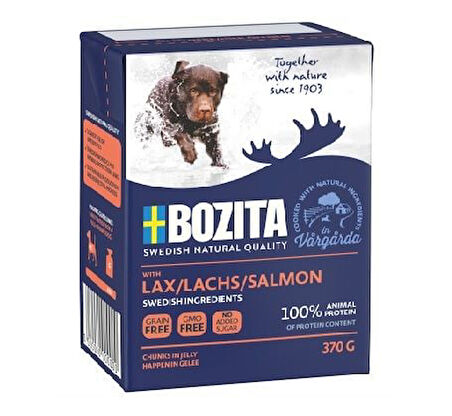 Bozita Somon Balıklı Tahılsız Köpek Konservesi 370 Gr