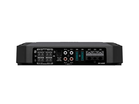 Alpine R2-A60F R-Serisi 4 kanallı Güç Amplifikatörü - RMS Güç Değerleri 4 x 150W @ 2 Ohm