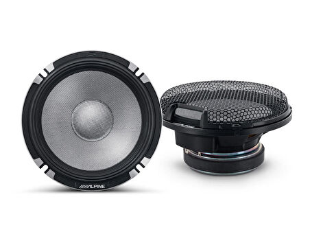 ALPINE R2-S652 Yeni Nesil 6-1/2" (16,5 cm) COMPONENT 2 YOLLU R-SERİSİ PRO HOPARLÖRLER 