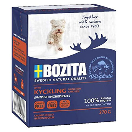 Bozita Naturals Tavuklu Yavru Köpek Konservesi 370 Gr