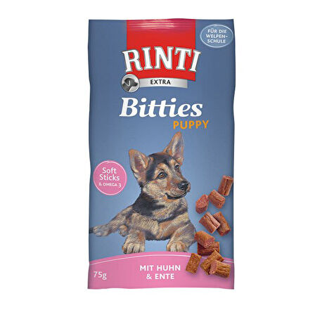 Rinti Bitties Tavuk ve Ördekli Yavru Köpek Ödül Maması 75 Gr