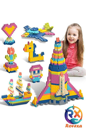 Constructo Stem Eğitici Oyuncak Yapı Oyuncağı Montessori Zeka Oyunu Yapı Taşları Seti