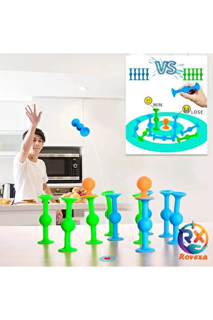 Pop Dart Vakum Molekül Oyuncak Pop Dart Oyunu 10 6 Parça Popit Dart Oyunu Duyusal Eğitici Oyuncak