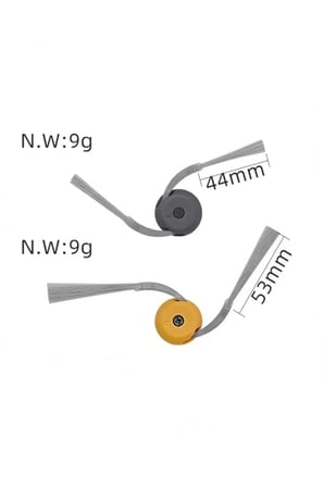Roborock Qrevo Curv 2 Flow Uyumlu Yan Fırça 2 Adet