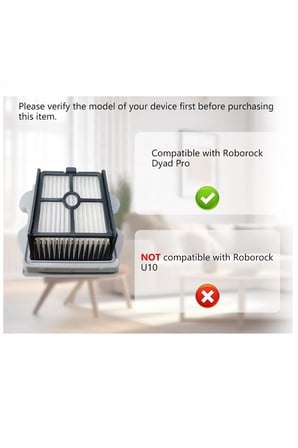 Roborock Flexi / Flexi Pro Uyumlu Hepa Filtre 2 Adet