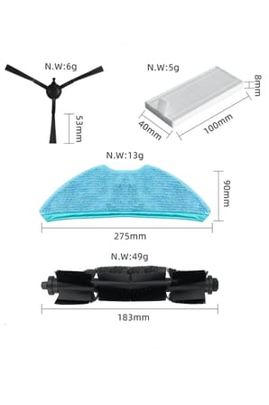 Philips 2000 Serileri HomeRun Aqua ile Uyumlu Uyumlu 5 Parça Set
