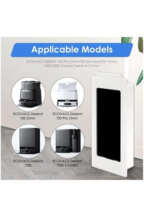 Ecovacs Deebot T30 Pro Omni Robot Süpürge Uyumlu 5 Parça Set