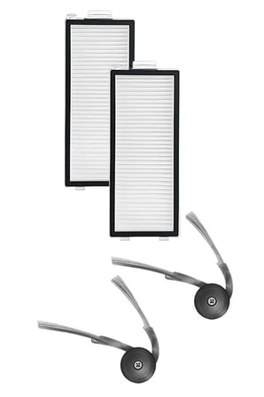 Roborock Saros Z70 Uyumlu 2 Adet Filtre 2 Adet Yan Fırça