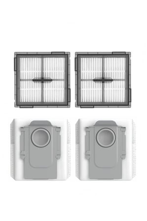 Roborock Q10 X5 & Q10 X5+ Uyumlu 2 Adet Filtre 2 Adet Toz Torbası