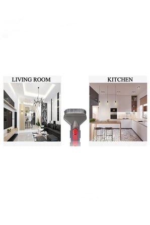 Dyson V7 V8 V10 V11 V15 Uyumlu Fırçalı Süpürge Başlığı Koltuk & Mobilya Aparatı Fırça Uç