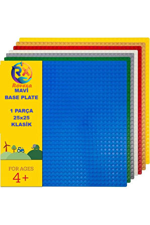 11025 Classic Mavi Plaka (Zemin) - Classic Mavi Zemin 11025 - 25cmx25cm Ebatlarında