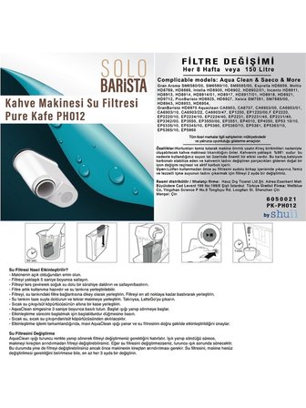 Philips Aquaclean Kahve Makinesi Kireç Önleyici Su Filtresi 2 Adet
