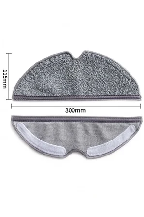 Roborock S6 MaxV Uyumlu Mop Bezi 4 Adet (Yerli Üretim)