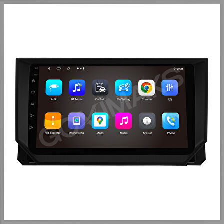 GOVİMAKS SEAT IBIZA 2016-2019 UYUMLU 2 GB RAM 32 GB HAFIZA ANDROID MULTIMEDIA TEYP