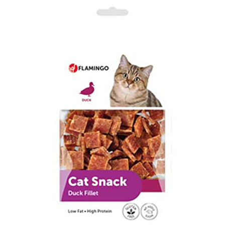 Flamingo Catsnack Ördekli Kedi Ödül Maması 50 Gr