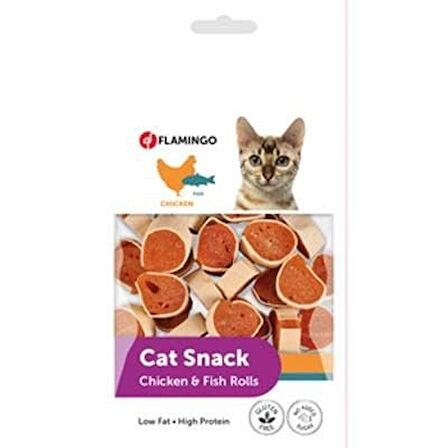 Flamingo Catsnack Tavuklu Kedi Ödül Maması 50 Gr