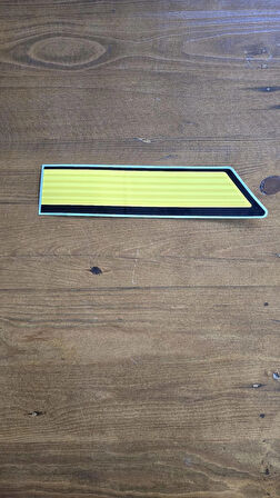 JOHN DEERE ORJİNAL TRAKTÖR KAPUT SOL ETİKETİ