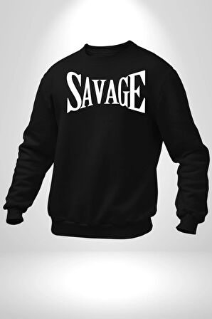 Embrace the Journey Tasarım Erkek Kadın Unisex Dijital Baskılı Siyah Sweatshirt