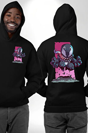 Sevimli Karanlık Karikatürize Çizgi Roman

 Erkek Kadın Siyah Ön Sırt Baskılı Kapüşonlu Sweatshirt Hoodie