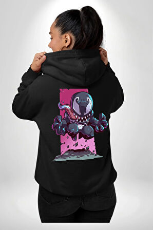 Sevimli Karanlık Karikatürize Çizgi Roman

 Erkek Kadın Siyah Ön Sırt Baskılı Kapüşonlu Sweatshirt Hoodie