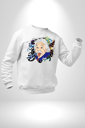 Einstein Bilim ve Matematik Eğlenceli





 Erkek Kadın Unisex Dijital Baskılı Beyaz Sweatshirt
