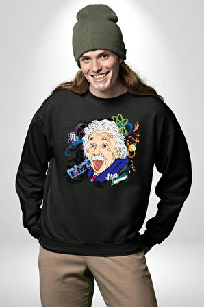 Einstein Bilim ve Matematik Eğlenceli





 Erkek Kadın Unisex Dijital Baskılı Siyah Sweatshirt
