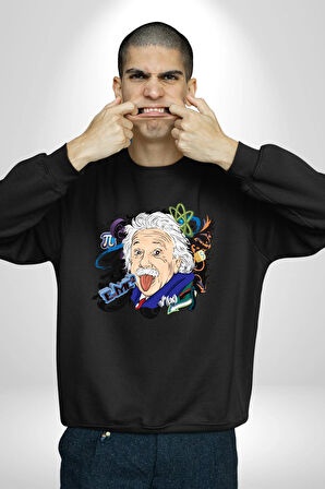 Einstein Bilim ve Matematik Eğlenceli





 Erkek Kadın Unisex Dijital Baskılı Siyah Sweatshirt
