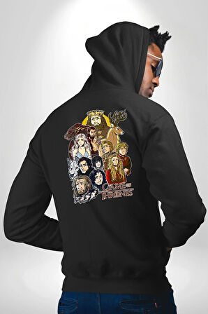 Krallıklar Çarpışıyor - Game Of Thrones





 Erkek Kadın Siyah Ön Sırt Baskılı Kapüşonlu Sweatshirt Hoodie
